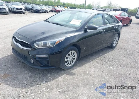 2021 Kia Forte Fe из США, поврежденный, VIN 3KPF24AD5ME369771